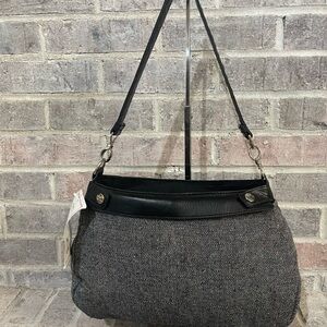 Thirty-One Black and Gray Shoulder Bag